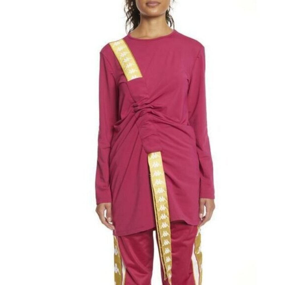 Kappa Dress Size Large Red Cerise 222 Banda Aokoro Tunic SZ XS
